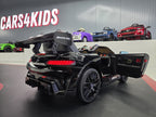 Voiture électrique enfant Mercedes GT3 AMG noir métallisé – Racing Star – vue 4