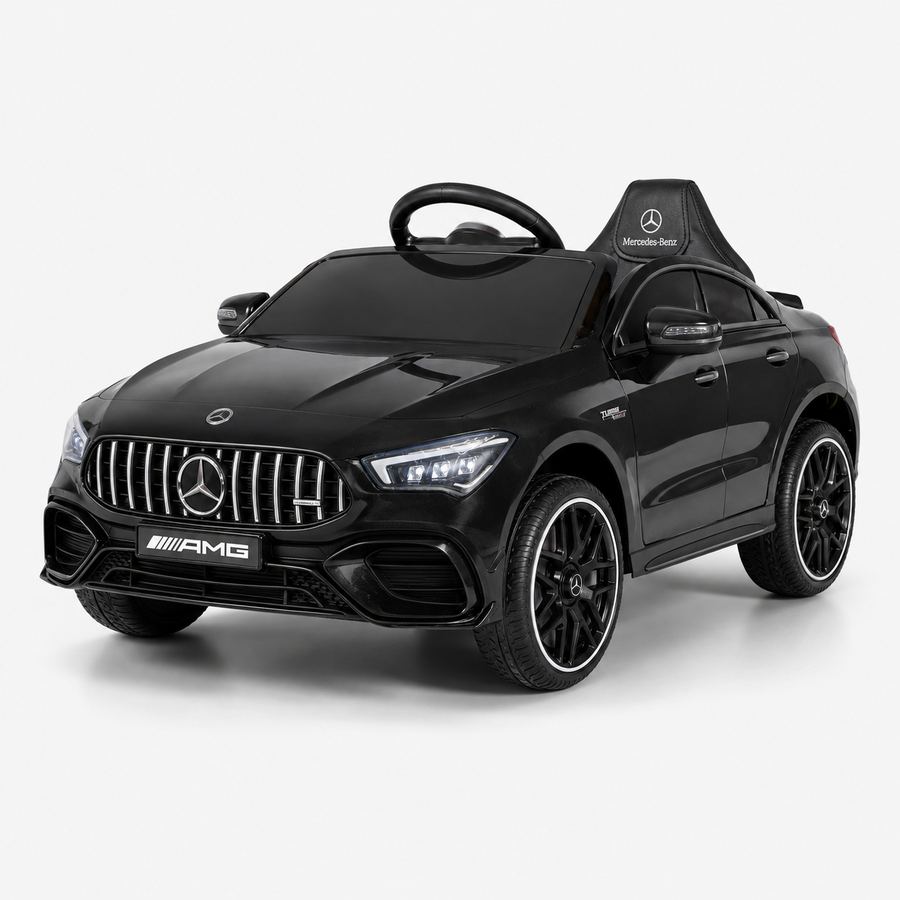 Voiture électrique enfant Mercedes CLA 45 noir métallisé – Urban Rider