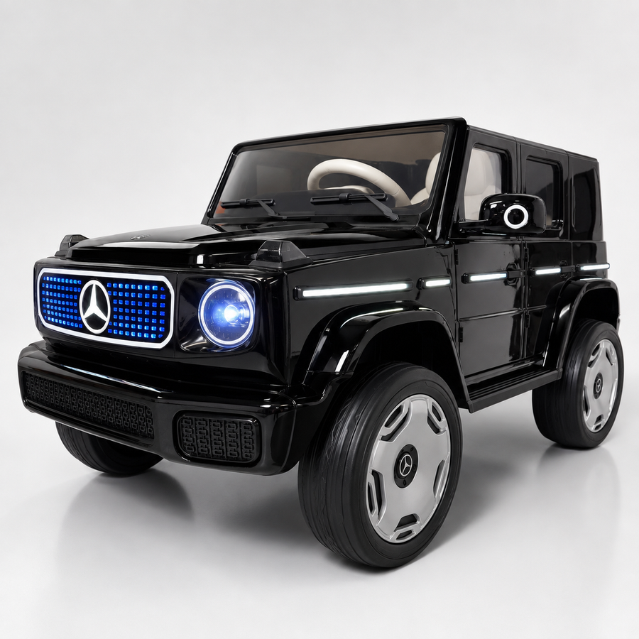 Voiture électrique enfant Mercedes EQG noir 12 V – Urban Rider