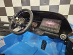 Voiture électrique enfant Mercedes SL63 12 V bleu métallisé – Urban Rider – vue 9
