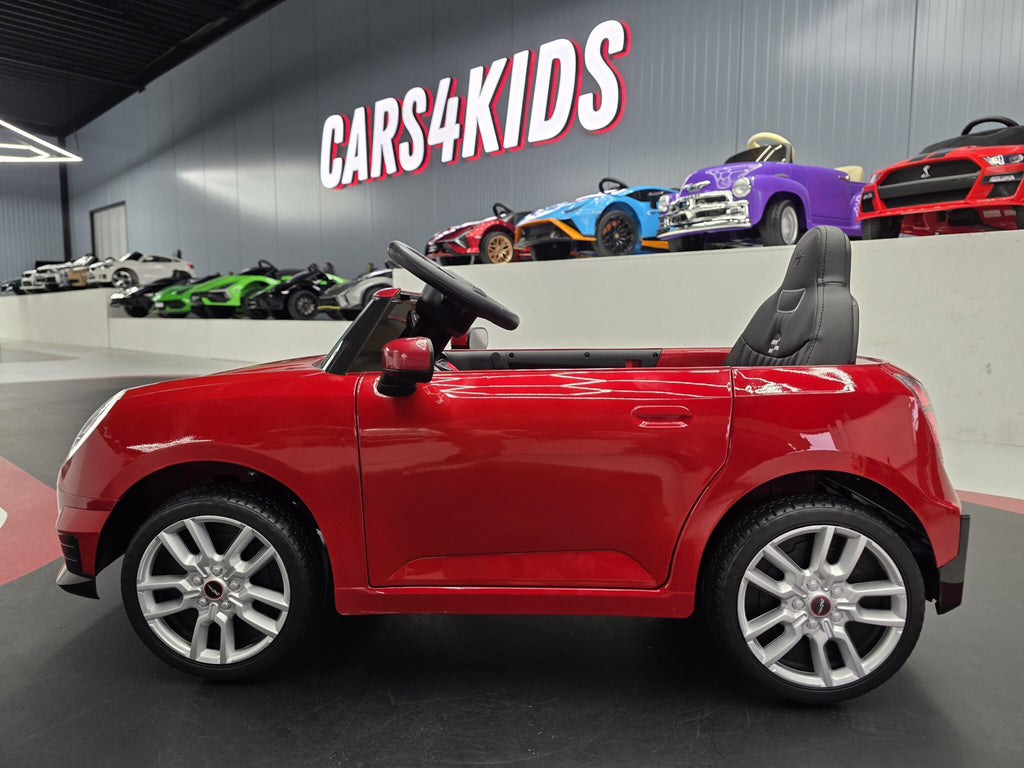 Voiture électrique enfant Mini Cooper S 12 V rouge métallisé – Urban Rider – vue 3