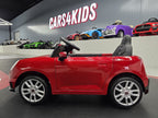 Voiture électrique enfant Mini Cooper S 12 V rouge métallisé – Urban Rider – vue 3