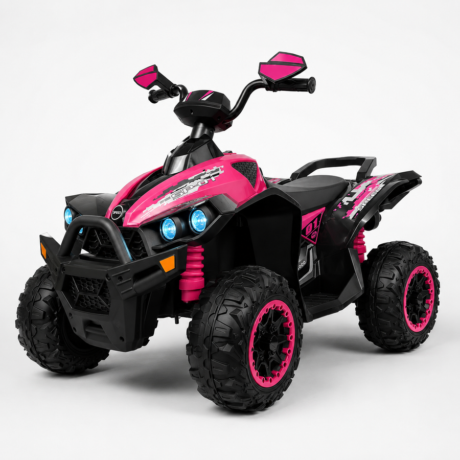 Quad électrique enfant Phyton rose – Raptor