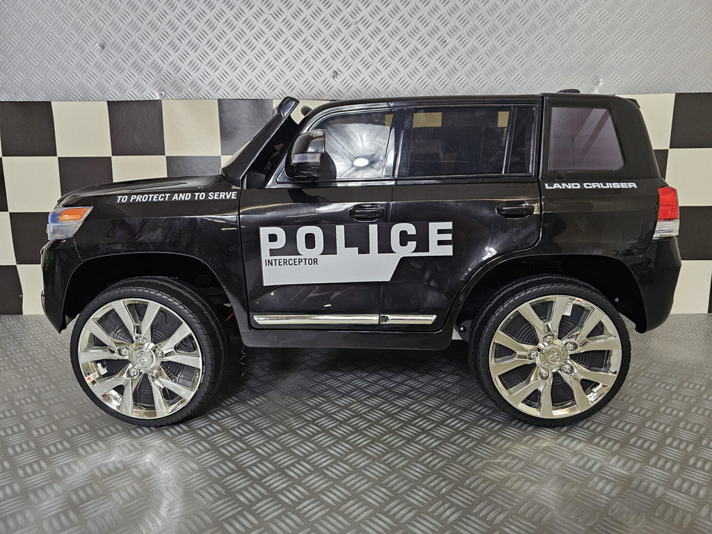 Voiture électrique enfant Toyota Land Cruiser police 24 V – Urban Patrol Pro – vue 3