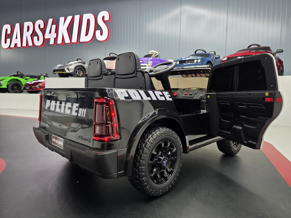 Voiture électrique enfant Dodge RAM police 12 V – Urban Patrol – vue 4