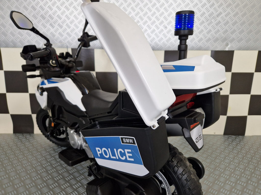 Moto électrique enfant police BMW F850 12 V – Street Rider – vue 9