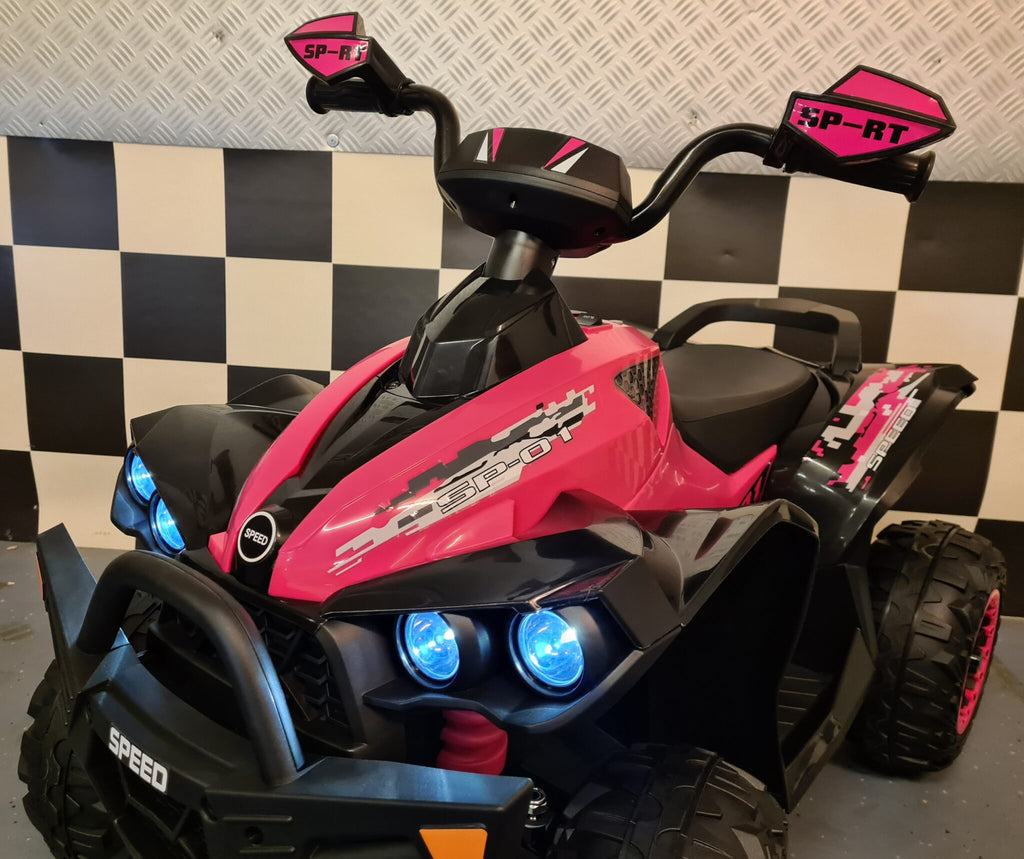 Quad électrique enfant Phyton rose – Raptor – vue 7
