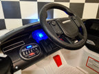 Voiture électrique enfant Range Rover Velar 12 V avec télécommande blanc – Adventure Rider – vue 9
