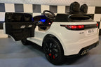 Voiture électrique enfant Range Rover Velar 12 V avec télécommande blanc – Adventure Rider – vue 5