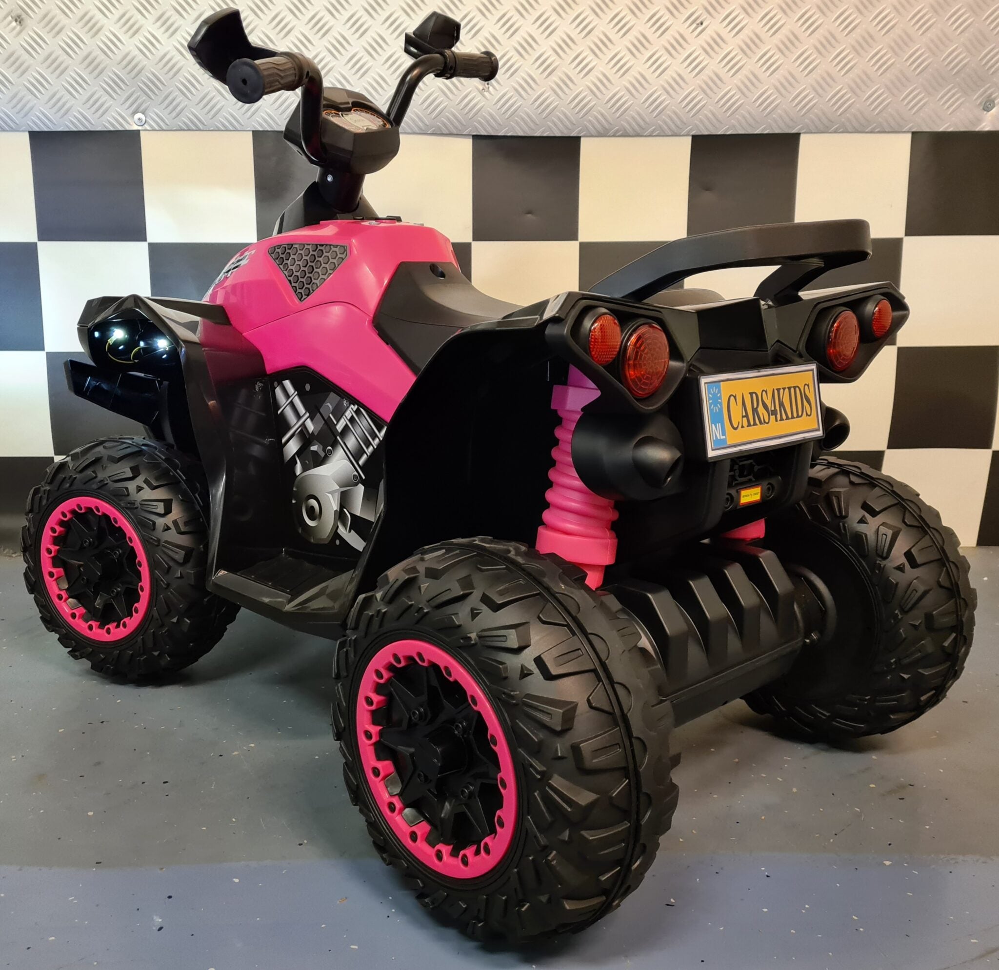 Quad électrique enfant Phyton rose – Raptor – vue 5