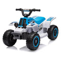 6V Kids Ride on Car Electric Quad ATV with Forward/Reverse Gear, Music and Horn Battery Powered Electric Vehicle for 3+ years