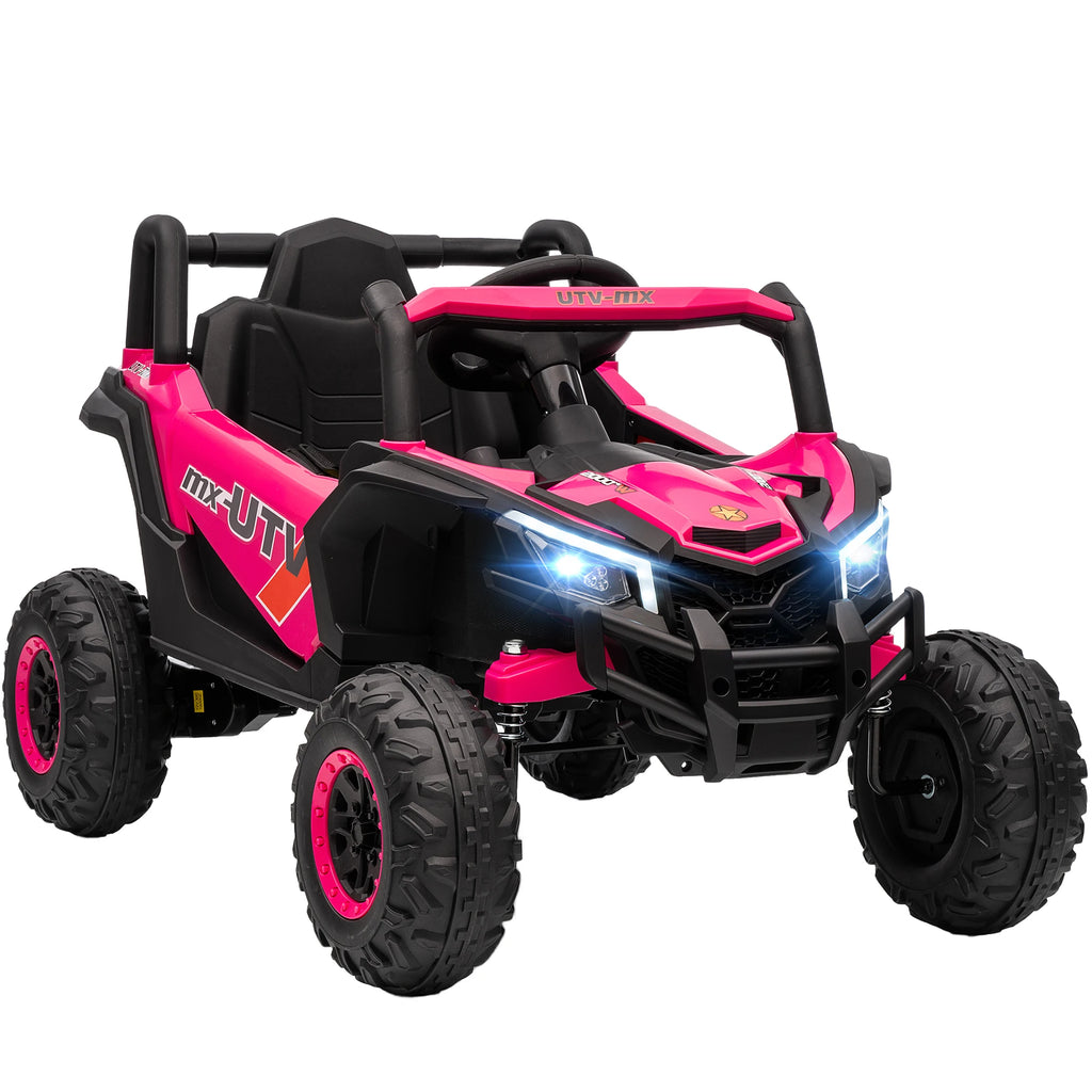 Aiyaplay Electric Car for Children Utv 12V with 2 Motors 2.4g Remote Control Speed up to 7 Km/H Suspension System