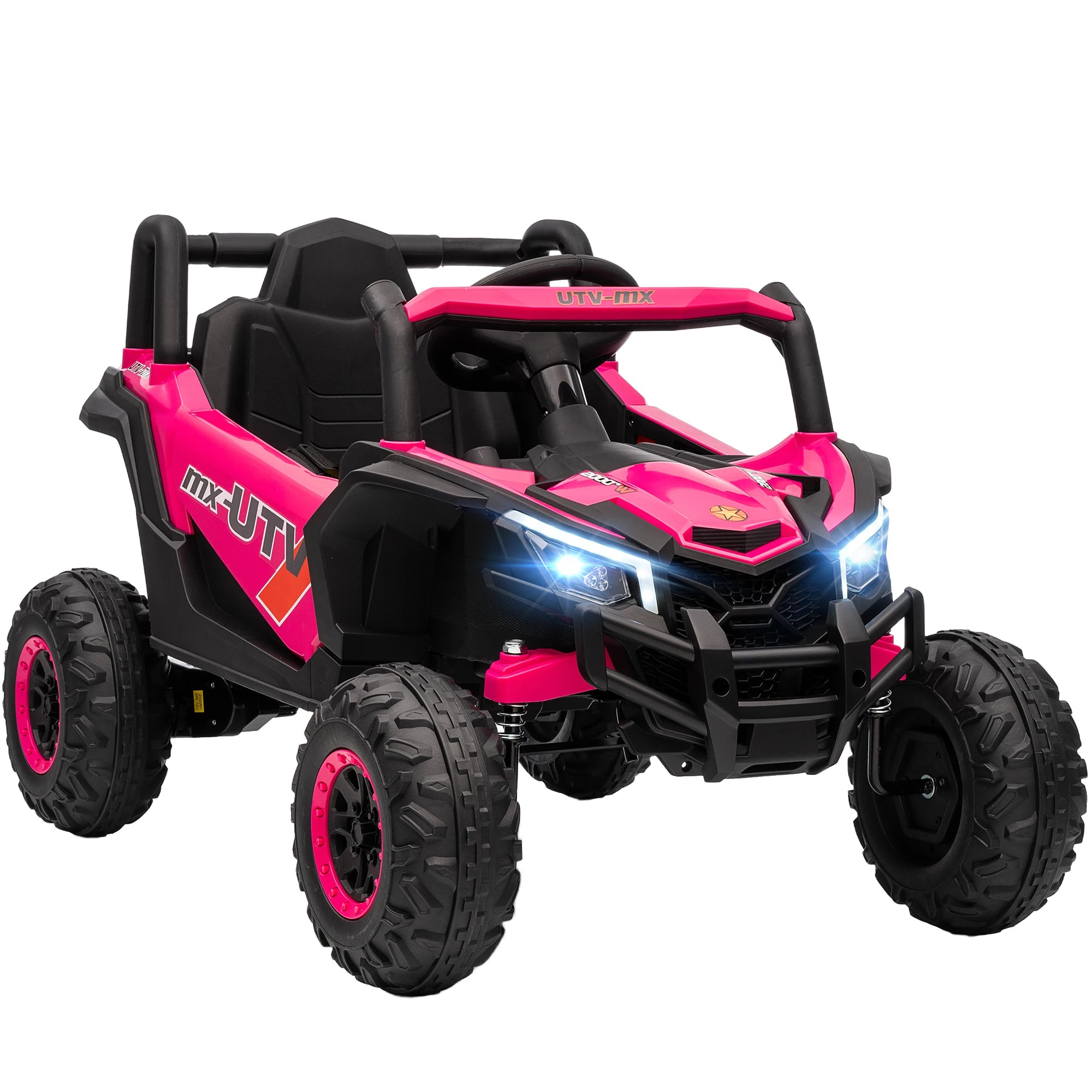 Aiyaplay Electric Car for Children Utv 12V with 2 Motors 2.4g Remote Control Speed up to 7 Km/H Suspension System