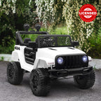 Homcom Licensed Electric Car for Children +3 Years 2 Motors Remote Control 100X65X72 cm