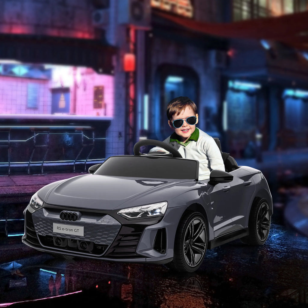 Electric Car for Children +3 Years Old Audi Rs E-Tron Gt Battery Car with Remote Control 103X58X41 cm Pink