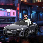 Electric Car for Children +3 Years Old Audi Rs E-Tron Gt Battery Car with Remote Control 103X58X41 cm Pink