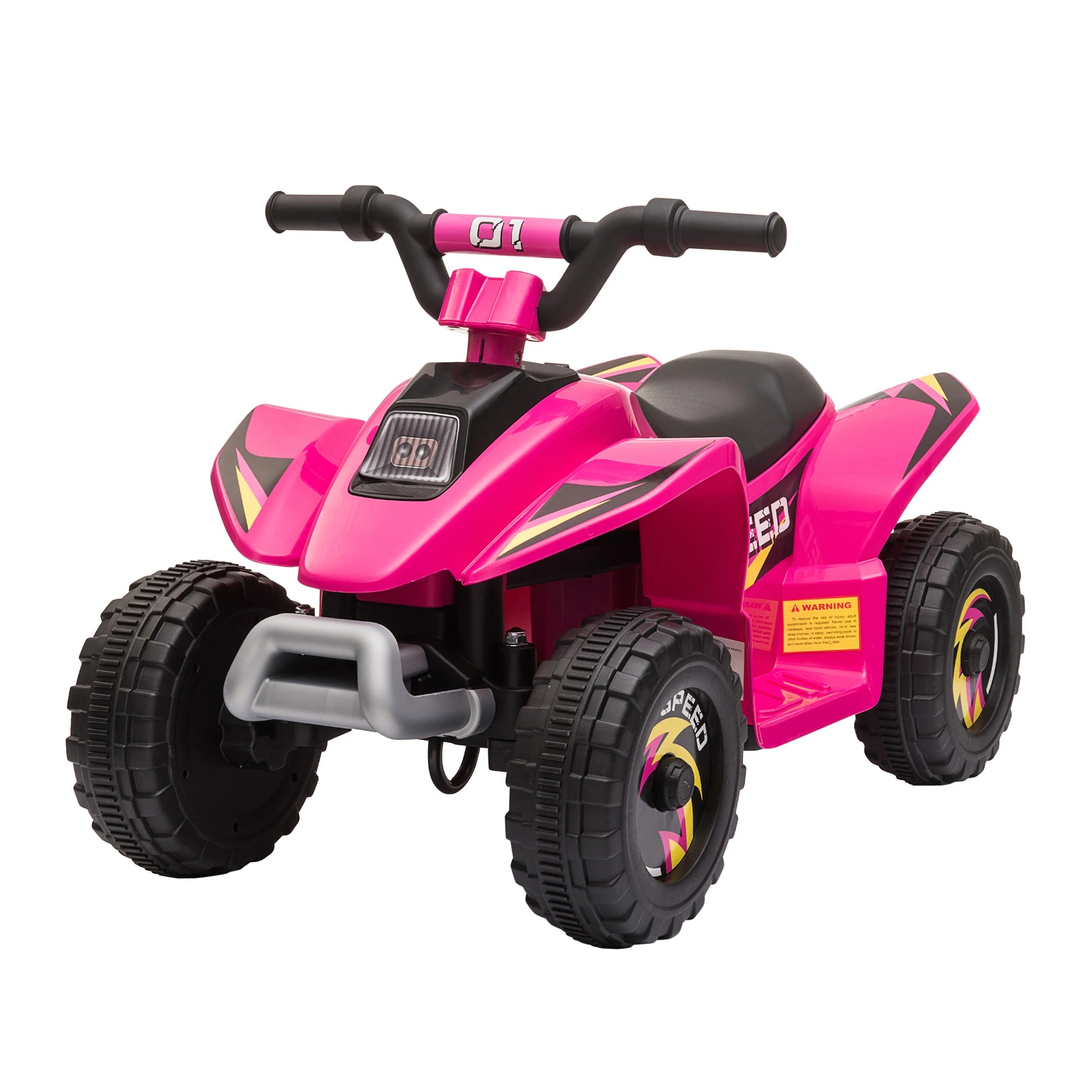 Homcom Electric Quad for Children 18-36 Months 6V Forward Reverse 72X40X45.5Cm