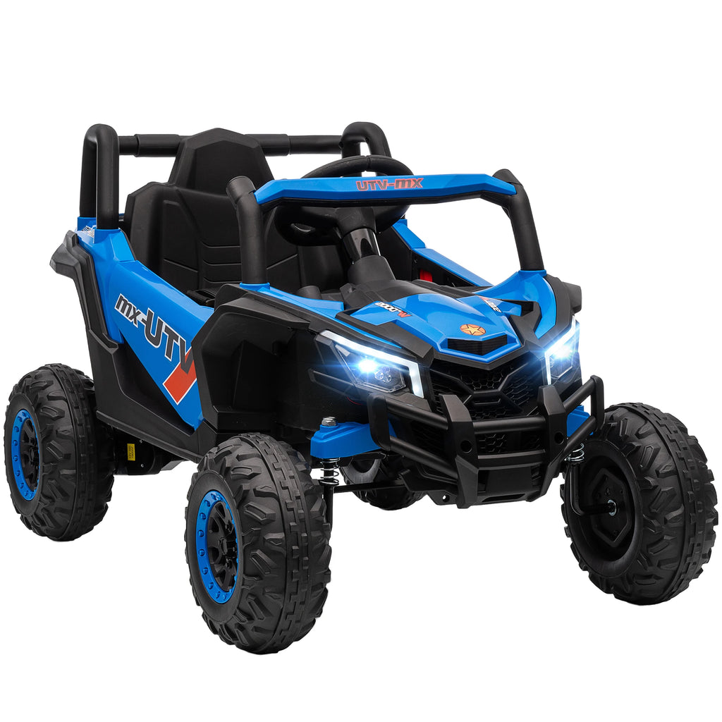Aiyaplay Electric Car for Children Utv 12V with 2 Motors 2.4g Remote Control Speed up to 7 Km/H Suspension System