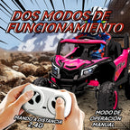 Aiyaplay Electric Car for Children Utv 12V with 2 Motors 2.4g Remote Control Speed up to 7 Km/H Suspension System
