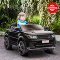 Homcom Licensed Electric Car for Children Aged 3-6 Years with 2 Motors and Remote Control 12V 110X68X52 cm Black