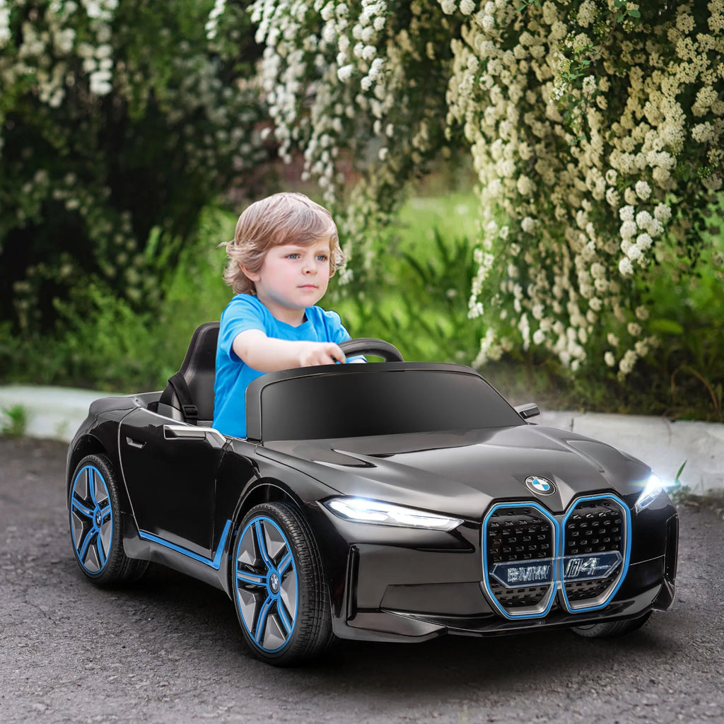 Homcom Electric Car for Children 37-72 Months with Mp3 Music 115X67X45 cm Black