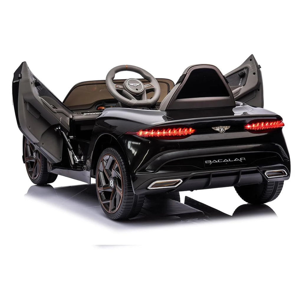 12V Ride-On Car for Kids Electric Car Children 3-8 Years with Child Safety, Scissor Door, Suspension, 3 Speed, LED Lights, Horn