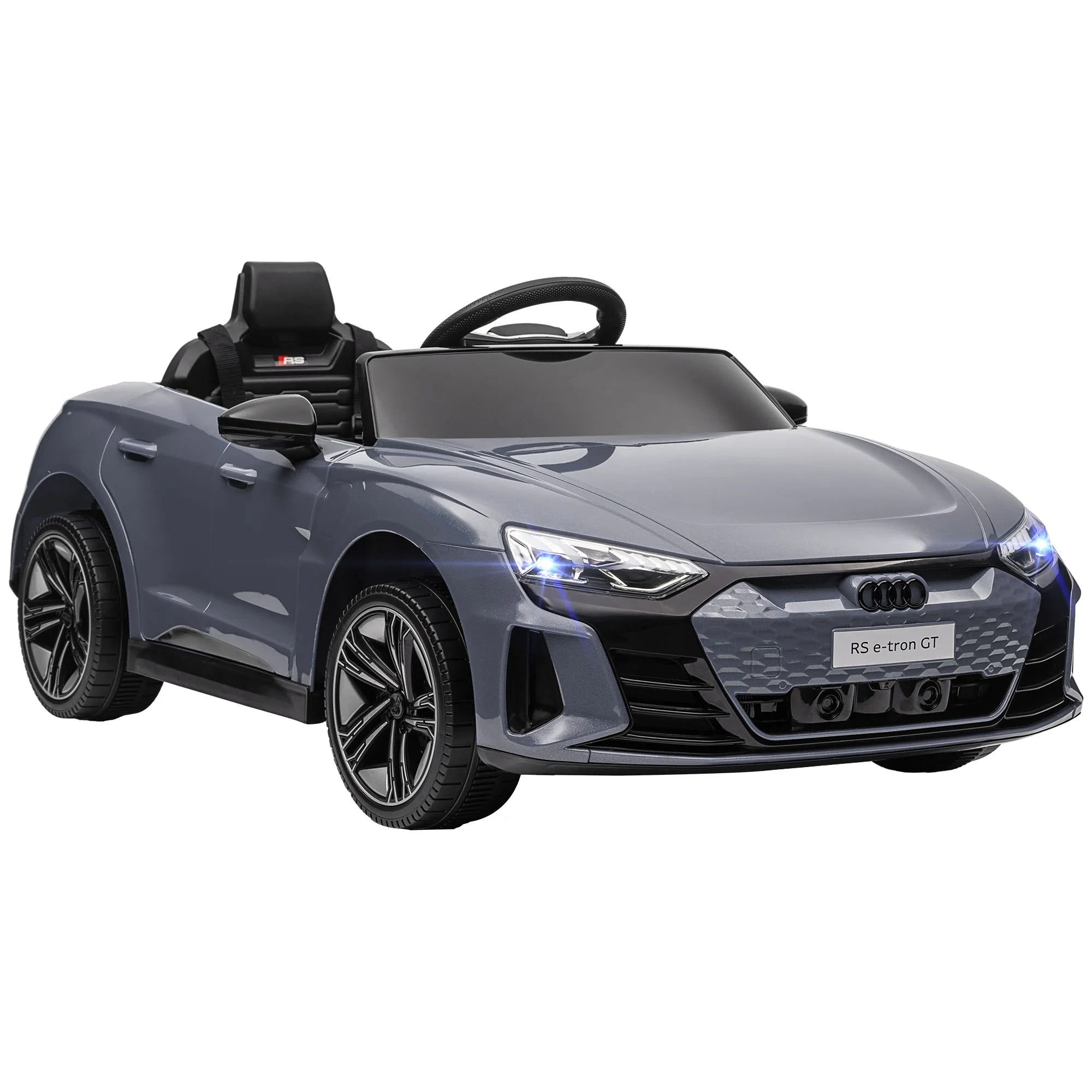 Electric Car for Children +3 Years Old Audi Rs E-Tron Gt Battery Car with Remote Control 103X58X41 cm Pink