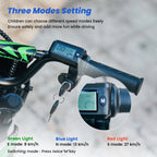 iScooter Electric Dirt Bike for Kids 500W 5.2Ah Electric Motorcycle A14 27km/h Max Speed 14inch Trail Riding Off-Road Motorcycle