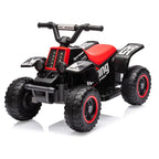 6V Kids Ride on Car Electric Quad ATV with Forward/Reverse Gear, Music and Horn Battery Powered Electric Vehicle for 3+ years