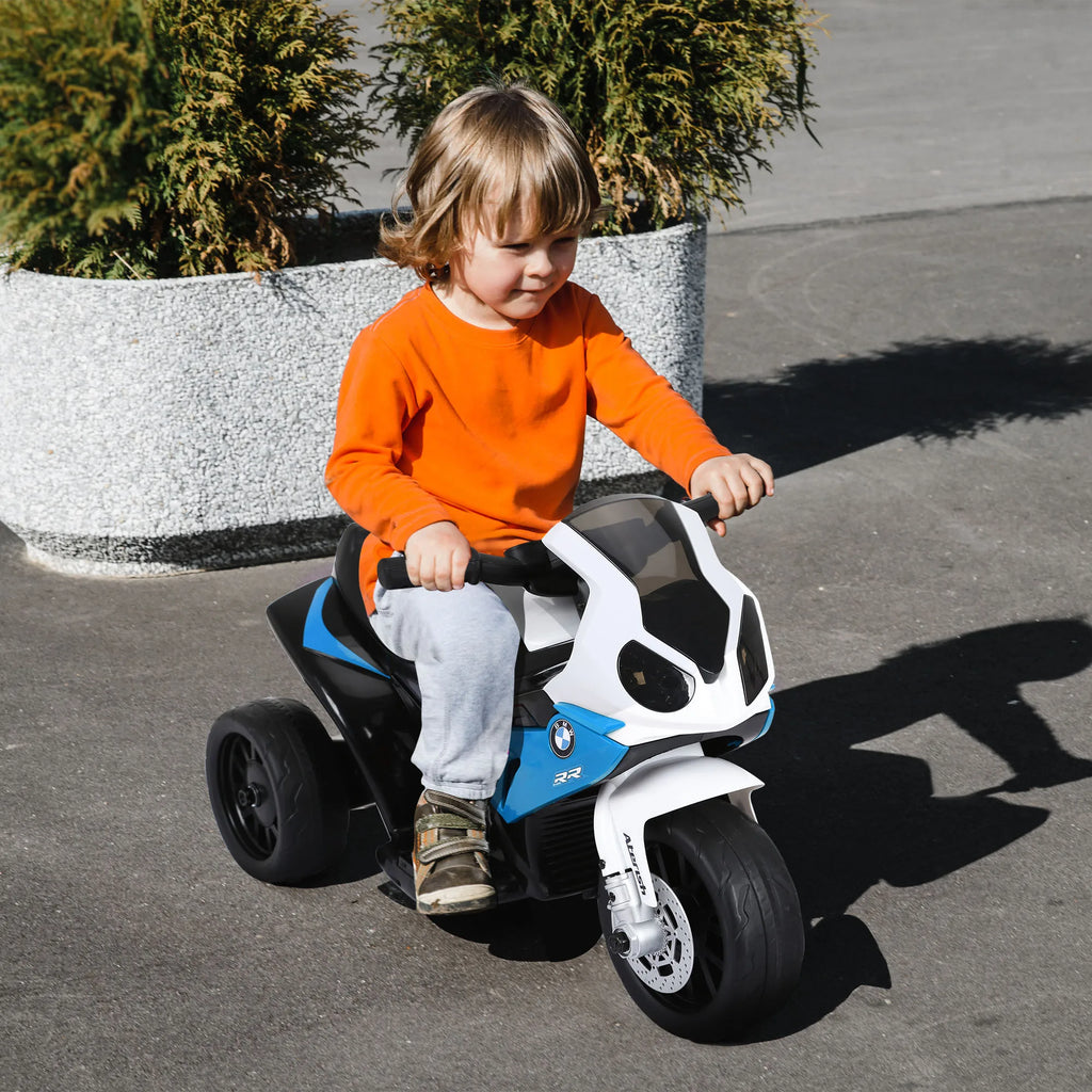 Homcom Electric Motorcycle for Children 18-36 Months 66X37X44 cm Blue