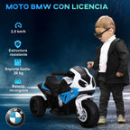 Homcom Electric Motorcycle for Children 18-36 Months 66X37X44 cm Blue