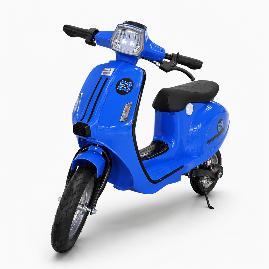 Scooter électrique enfant bleu 24V – Street Rider Pro