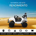 Homcom Licensed Electric Car for Children +3 Years 2 Motors Remote Control 100X65X72 cm
