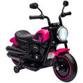 Electric Motorcycle for Children 18-36 Months with 6V Battery Headlight and Detachable Auxiliary Wheels