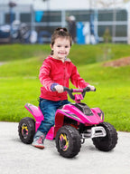 Homcom Electric Quad for Children 18-36 Months 6V Forward Reverse 72X40X45.5Cm