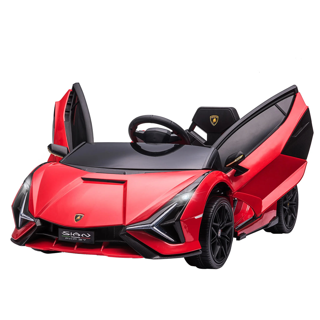 Homcom 12V Electric Car for Children +3 Years Lamborghini Sian Remote Control
