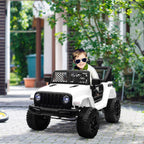 Homcom Licensed Electric Car for Children +3 Years 2 Motors Remote Control 100X65X72 cm