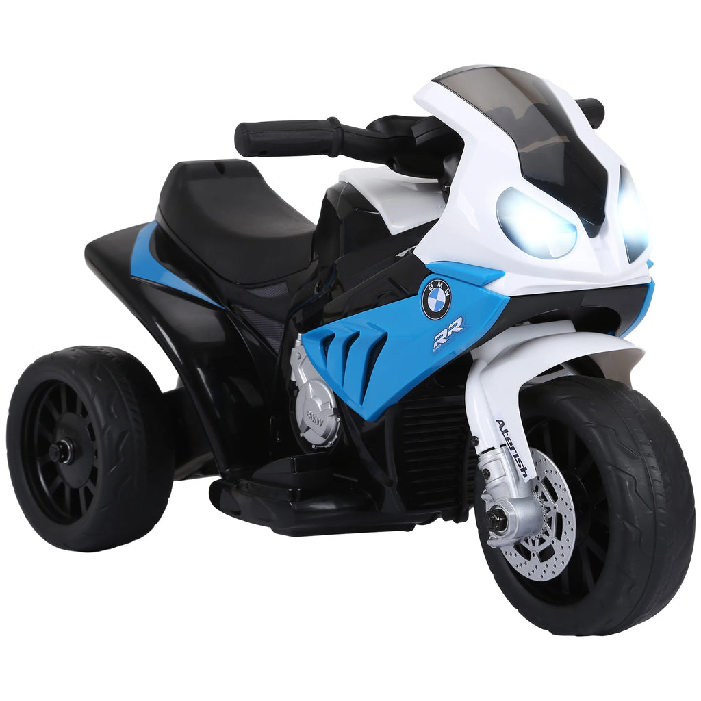 Homcom Electric Motorcycle for Children 18-36 Months 66X37X44 cm Blue