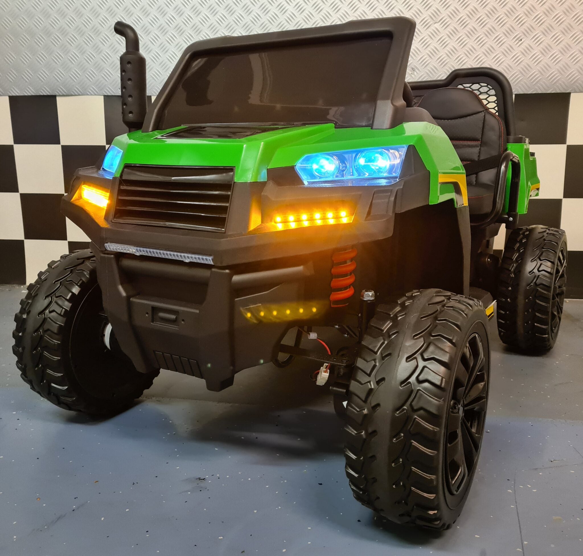 Tracteur électrique enfant Farmer Truck 4x4 12 V avec télécommande – Little Farmer