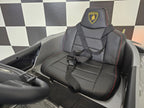 Voiture électrique enfant Lamborghini Auténtica 12 V gris métallisé – Racing Star – vue 10