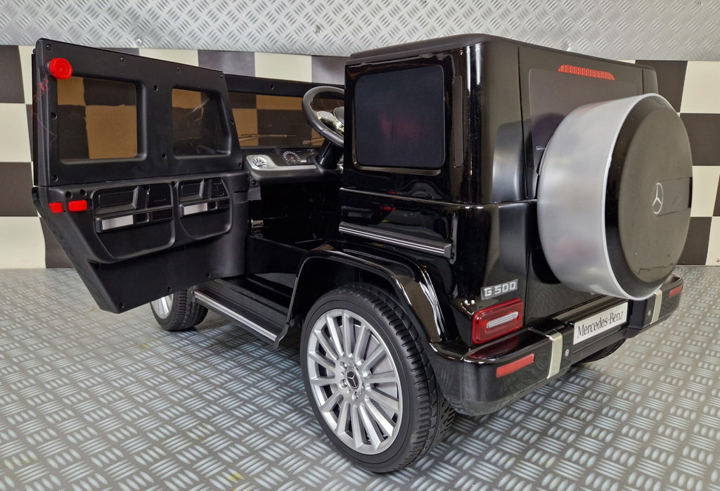 Voiture électrique enfant Mercedes G500 noir métallisé – Urban Rider – vue 5