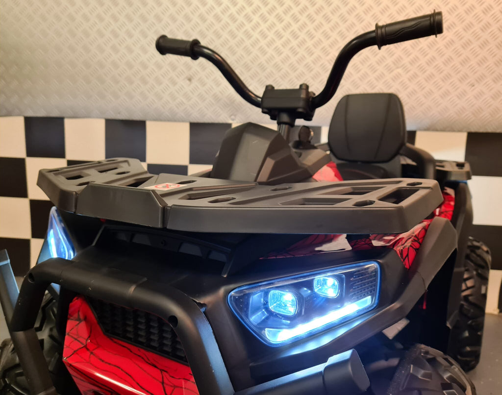 Quad électrique enfant Spider 12 V rouge – Mini Raptor – vue 7