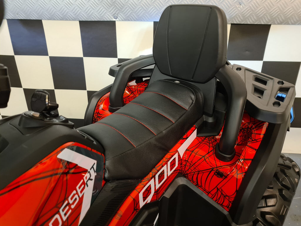 Quad électrique enfant Spider 12 V rouge – Mini Raptor – vue 5