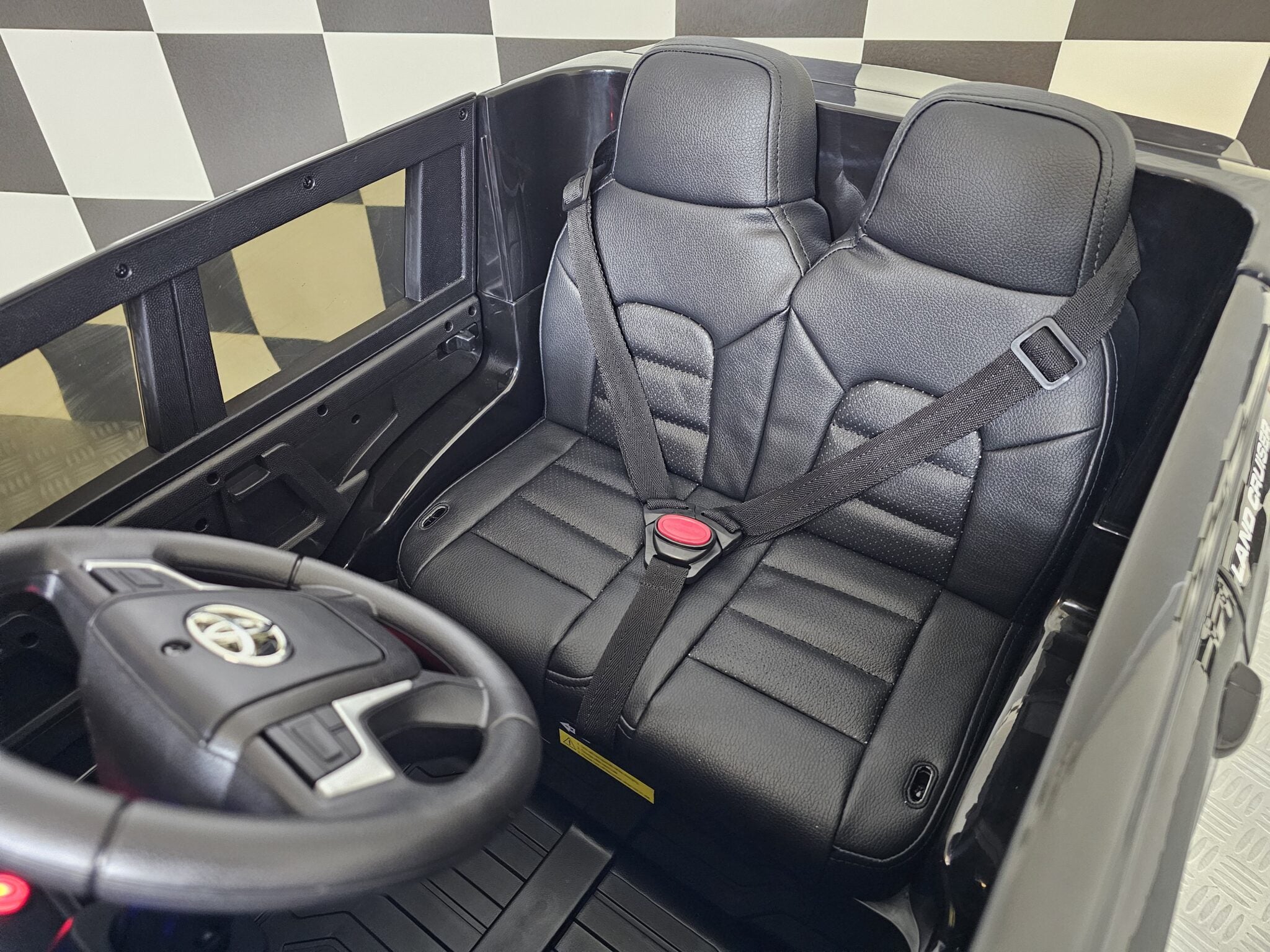 Voiture électrique enfant Toyota Land Cruiser police 24 V – Urban Patrol Pro – vue 8