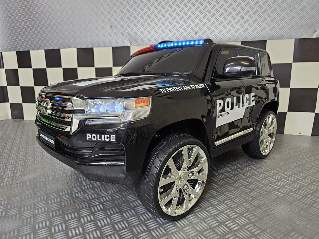Voiture électrique enfant Toyota Land Cruiser police 24 V – Urban Patrol Pro – vue 2