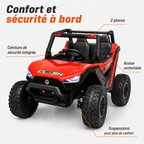 Buggy électrique enfant UTV 24 V – Trail Rider Pro