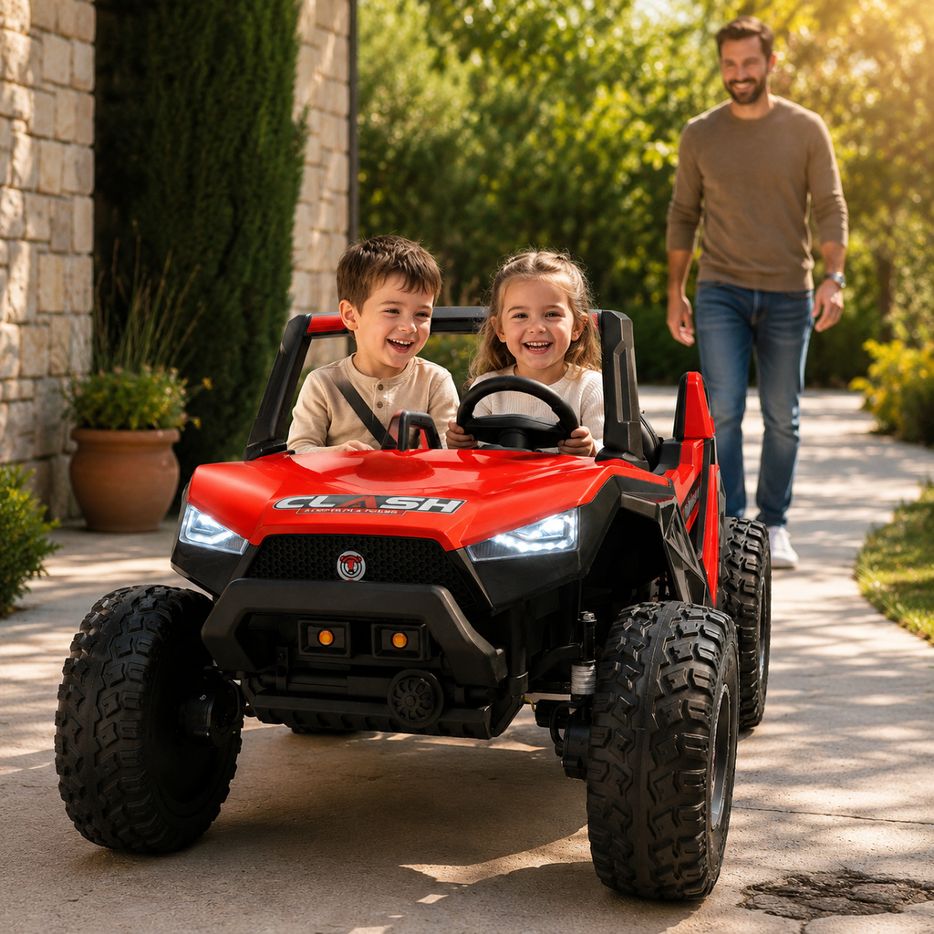 Buggy électrique enfant UTV 24 V – Trail Rider Pro