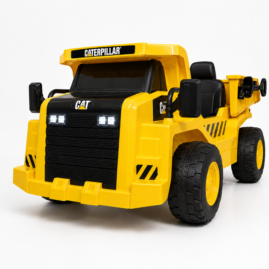 Véhicule électrique enfant Caterpillar dump truck 12 V – Adventure Rider