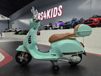 Scooter électrique enfant Vespa GTS 12 V light vert – Street Rider – vue 3