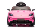 Voiture électrique enfant Porsche Taycan 1 place 12 V rose – Racing Star – vue 2